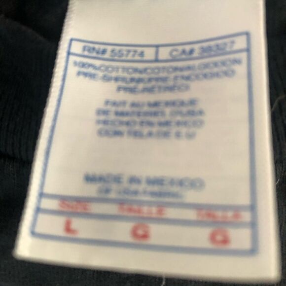 Vintage Y2K Alaska Short Sleeve Black T-Shirt Tennessee River Tag Size Large - Picture 4 of 6